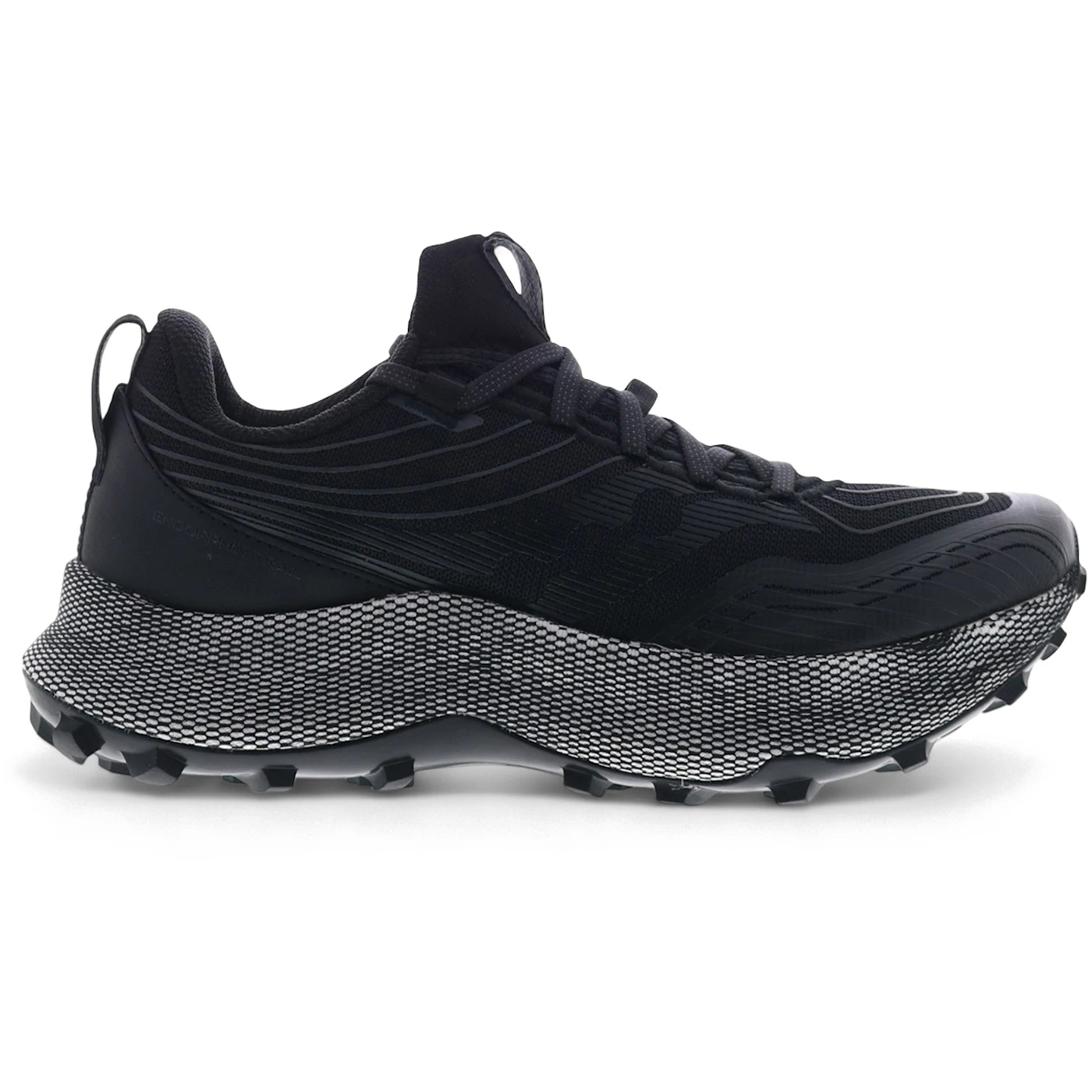 Saucony Endorphin Trail Black Gravel (Womens) 1 Saucony Endorphin Trail Black Gravel Womens 1