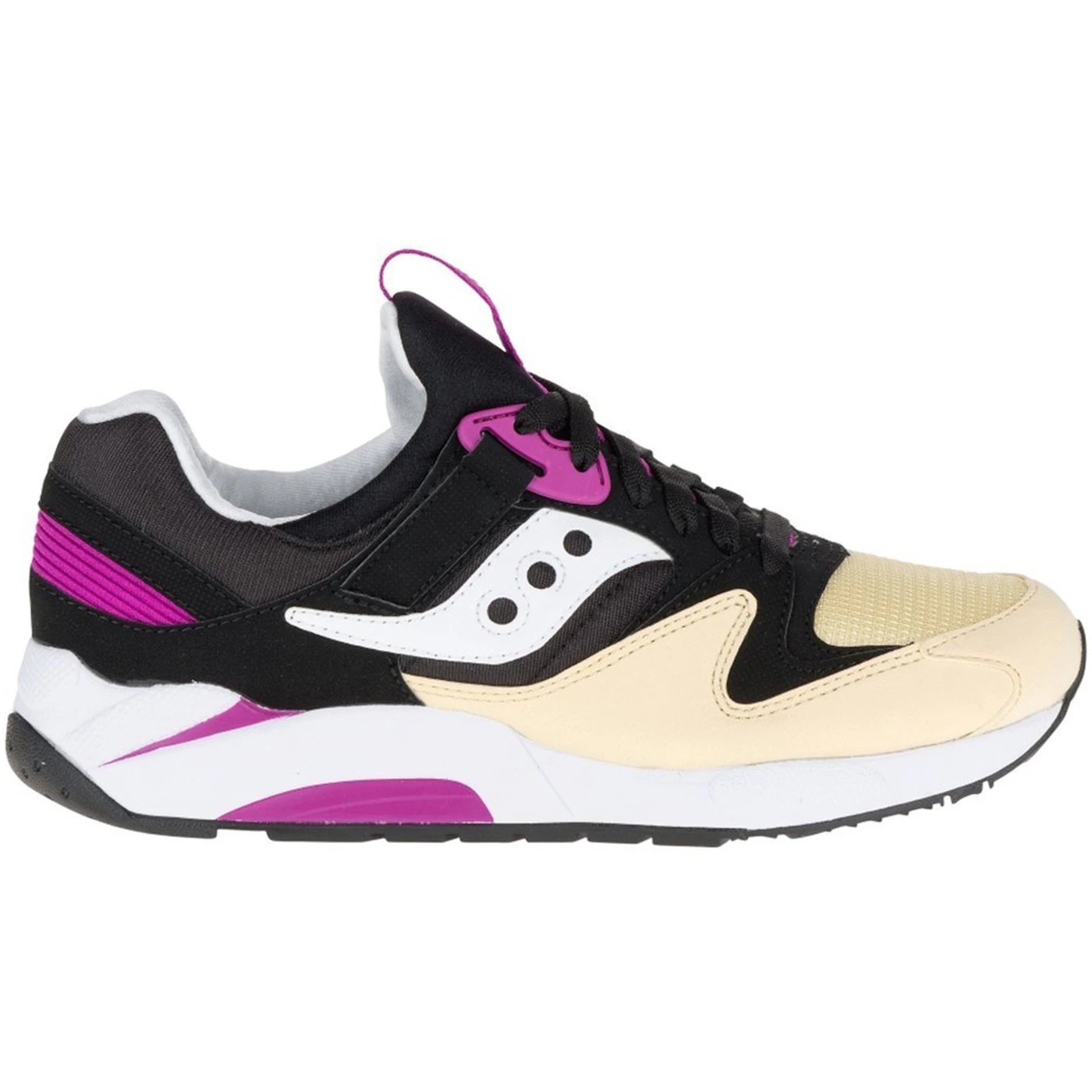 Saucony Grid 9000 Black Cream Purple 3
