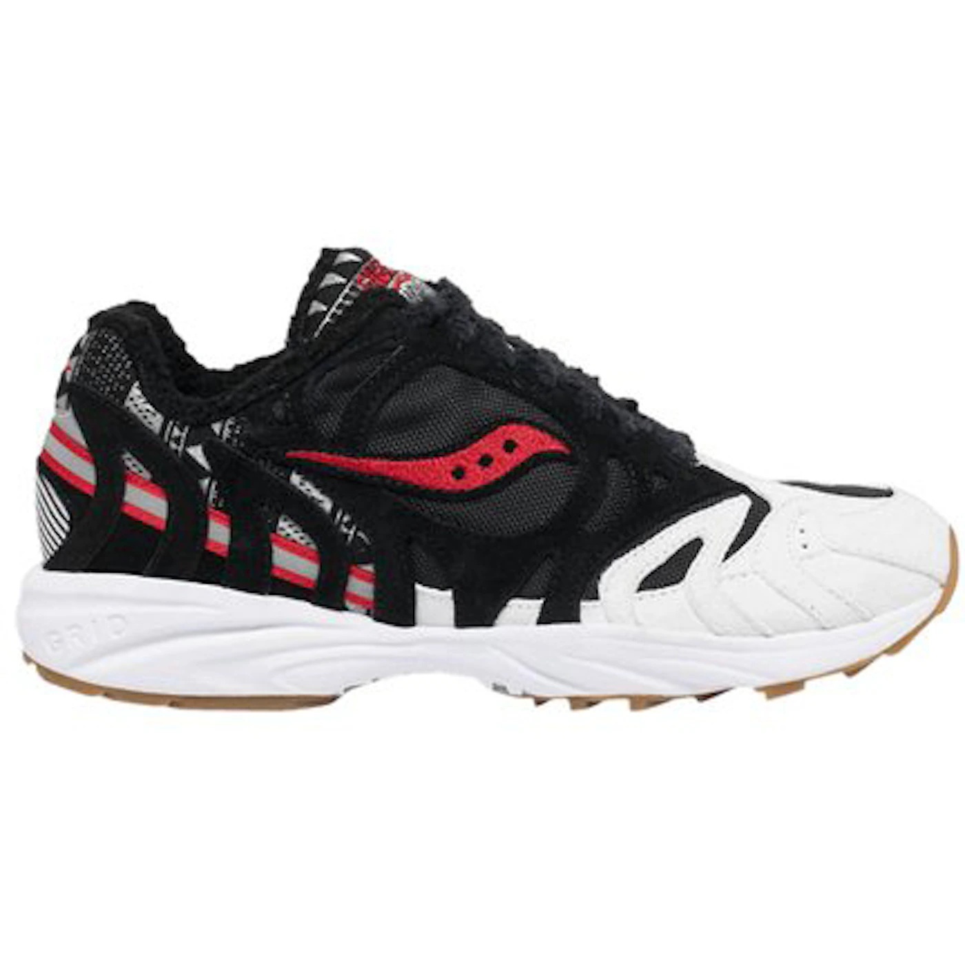 Saucony Grid Azura 2000 Black Red 1 Saucony Grid Azura 2000 Black Red 3