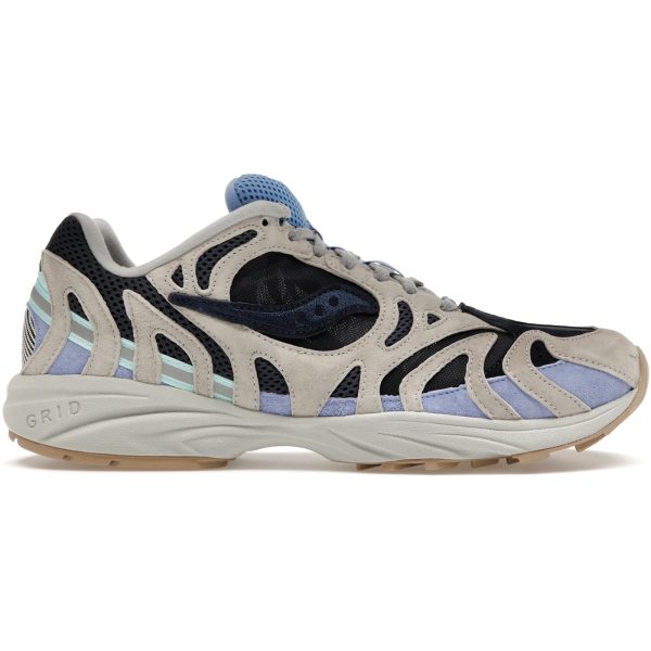 Saucony Grid Azura 2000 Grey Dark Blue
