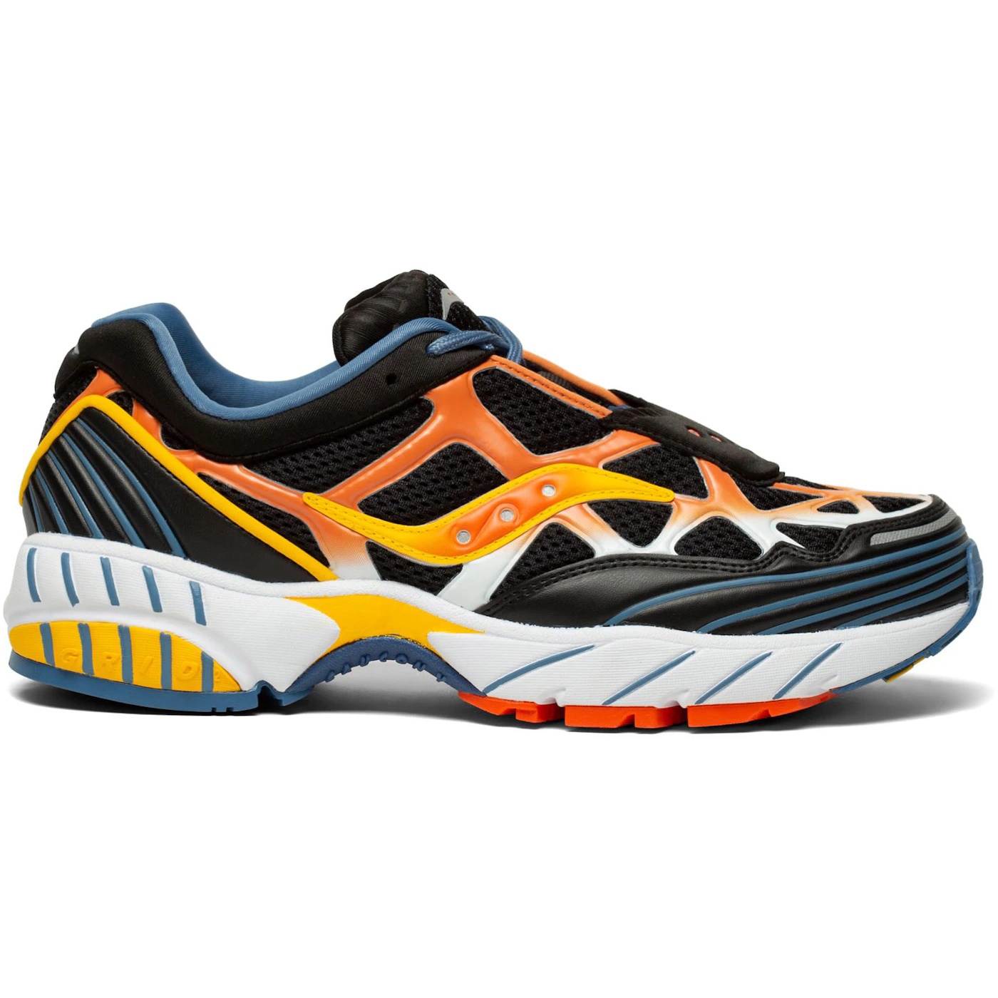 Saucony Grid Web Black Orange 3 Saucony Grid Web Black Orange