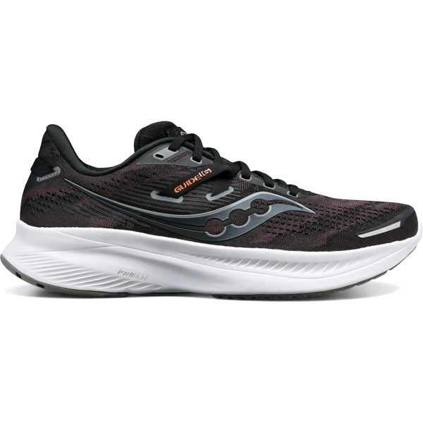 Saucony Guide 16 Black Orange White (Womens)