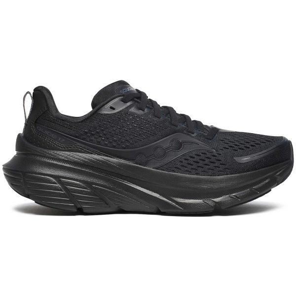 Saucony Guide 17 Black Black (Womens)