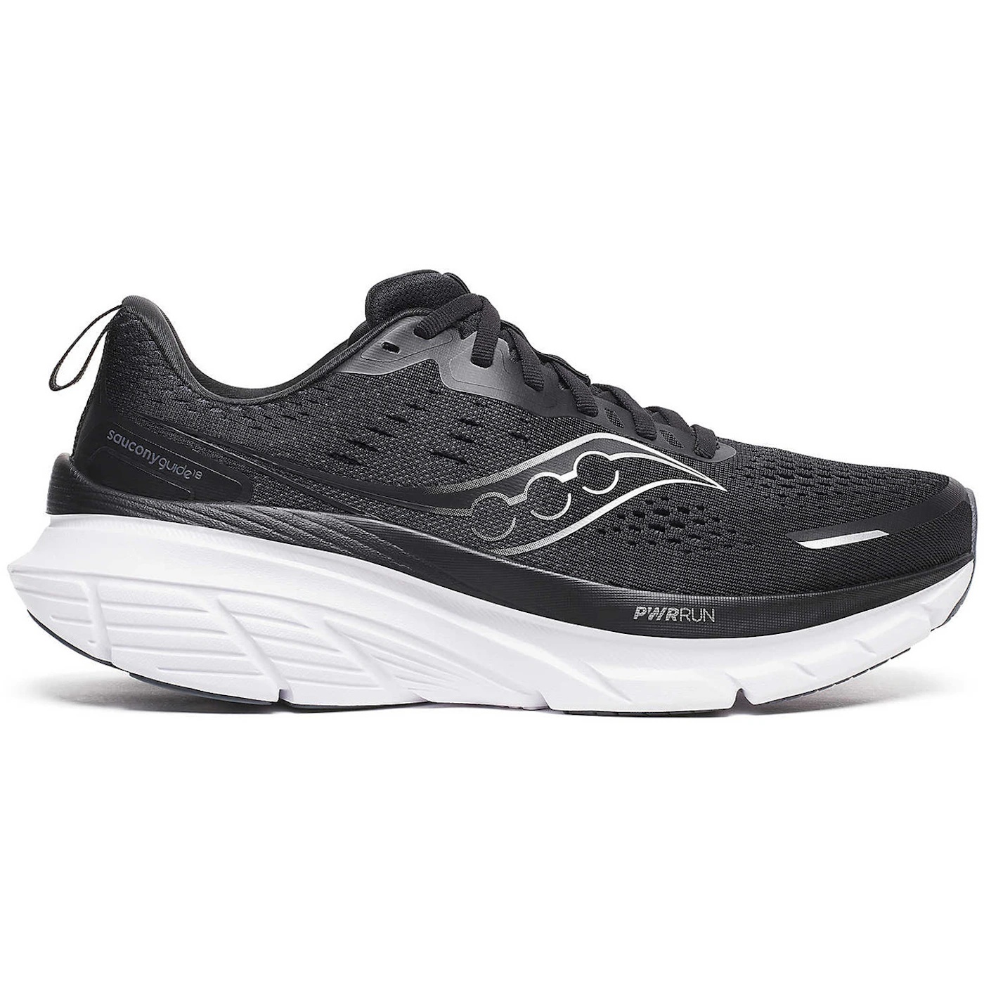 Saucony Guide 18 Black White 2 Saucony Guide 18 Black White 2