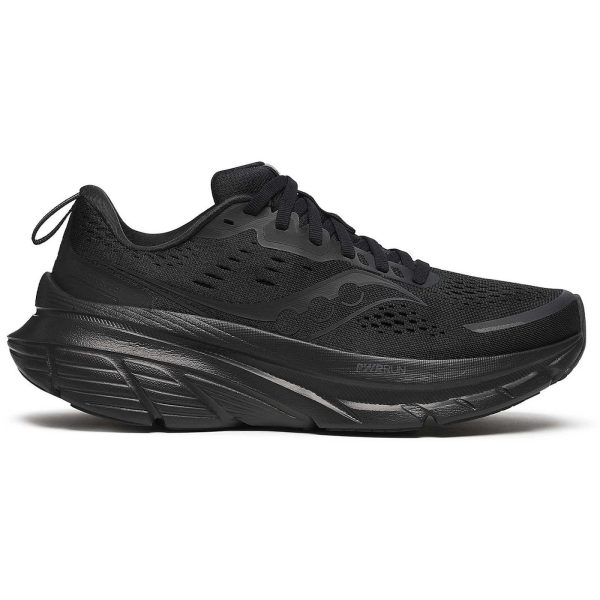 Saucony Guide 18 Triple Black (Womens)
