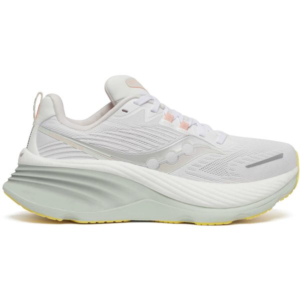 Saucony Hurricane 24 White Foam (Womens)