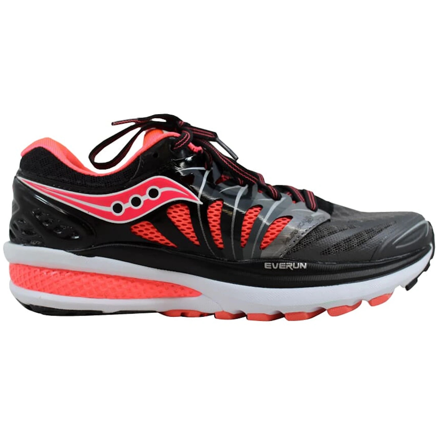 Saucony Hurricane Iso 2 Black (Womens) 2 Saucony Hurricane Iso 2 Black Womens 1