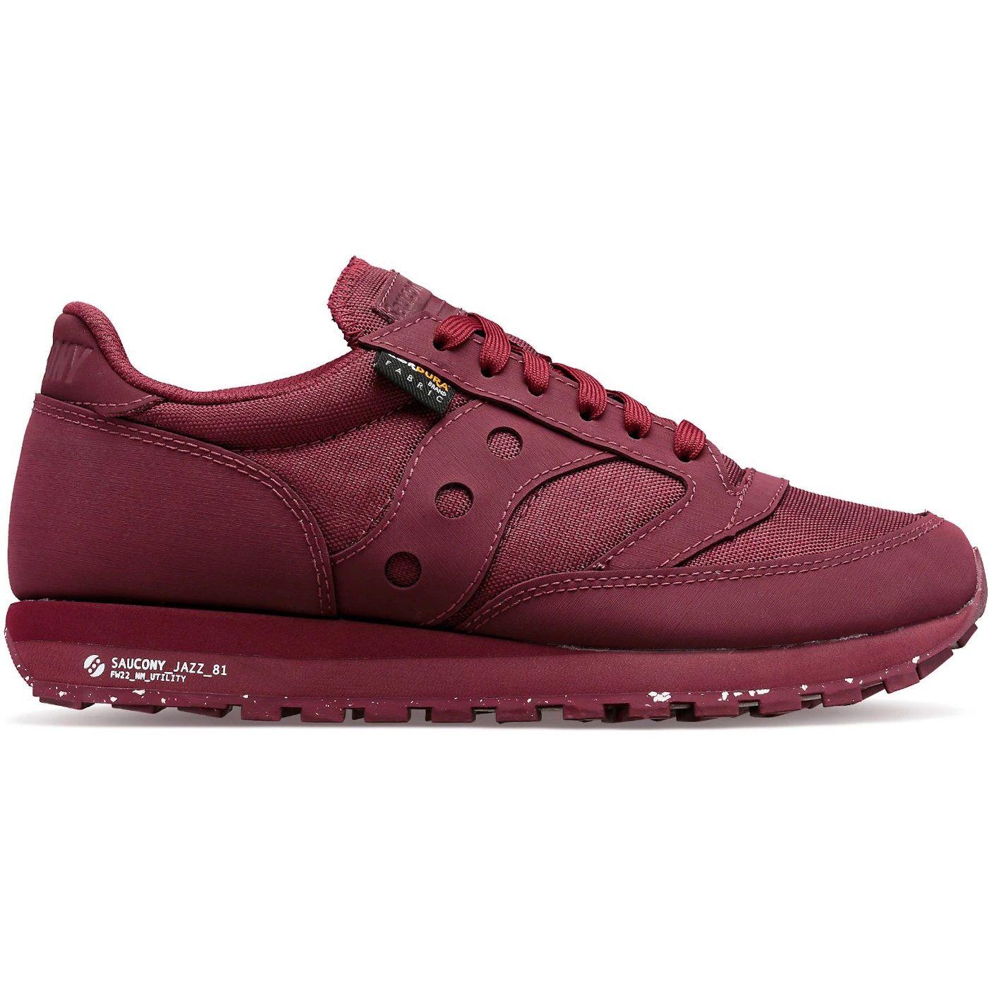 Saucony Jazz 81 Utilitarian Cordura Burgundy 2 Saucony Jazz 81 Utilitarian Cordura Burgundy 2