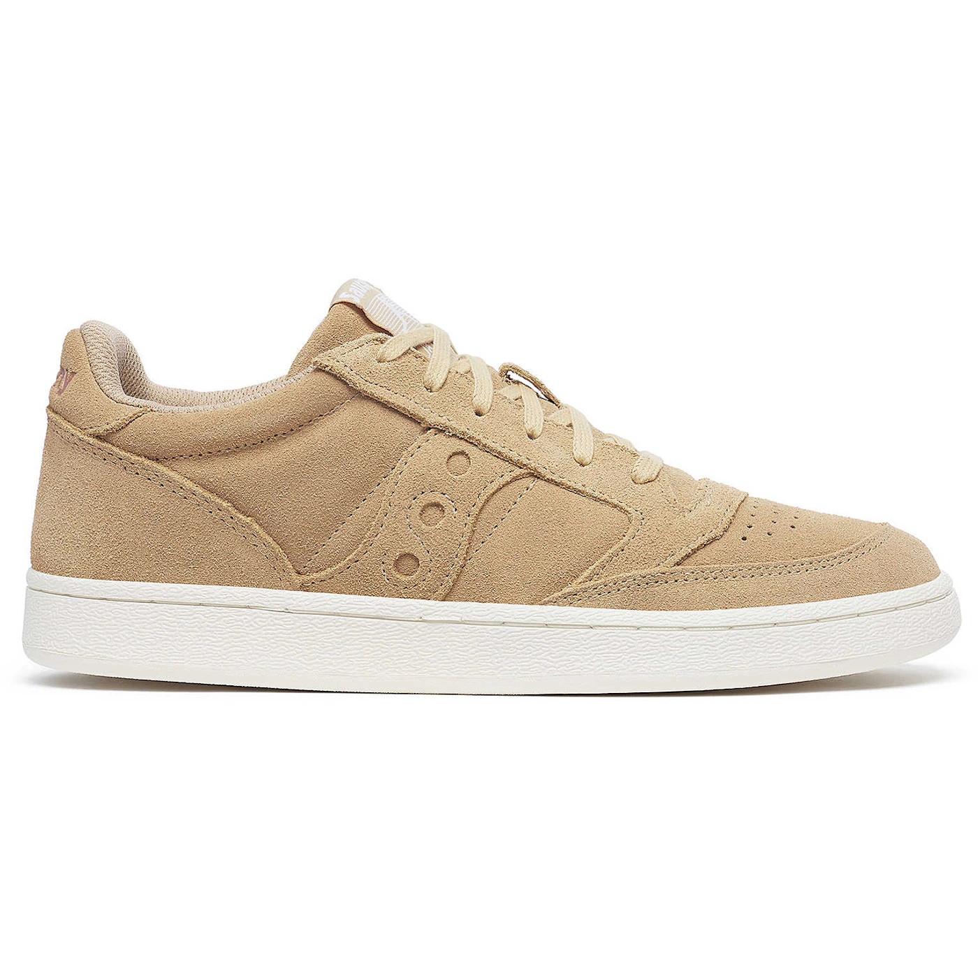 Saucony Jazz Court Split Suede Tan Womens 1