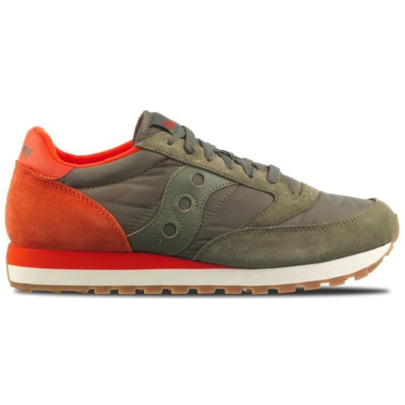 Saucony Jazz Original Green Olive Cherry 1