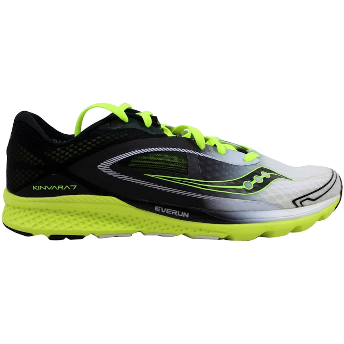 Saucony Kinvara 7 WhiteBlack Citron 1