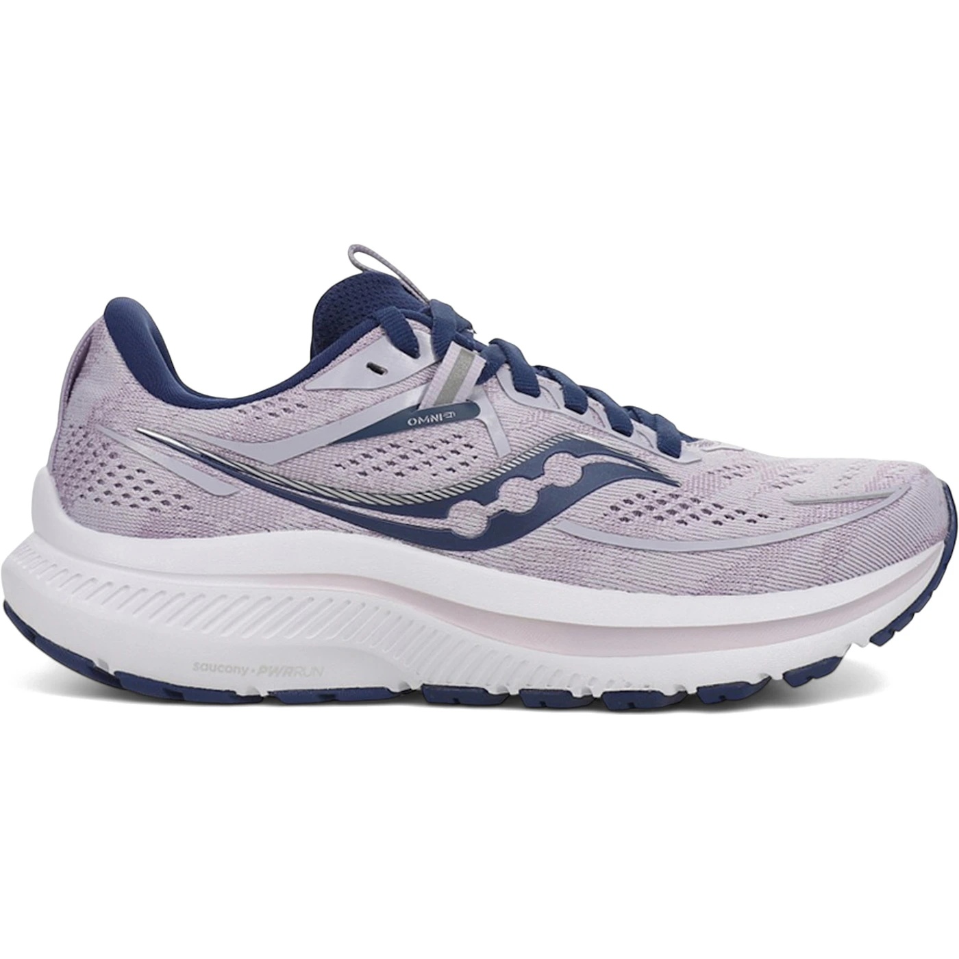 Saucony Omni 21 Mauve Indigo Womens 1