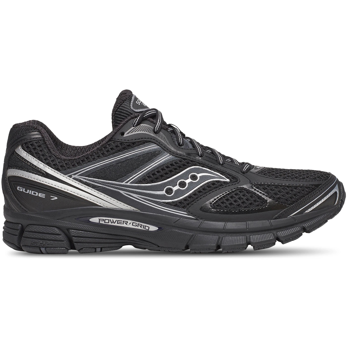 Saucony ProGrid Guide 7 Black Silver 3 Saucony ProGrid Guide 7 Black Silver