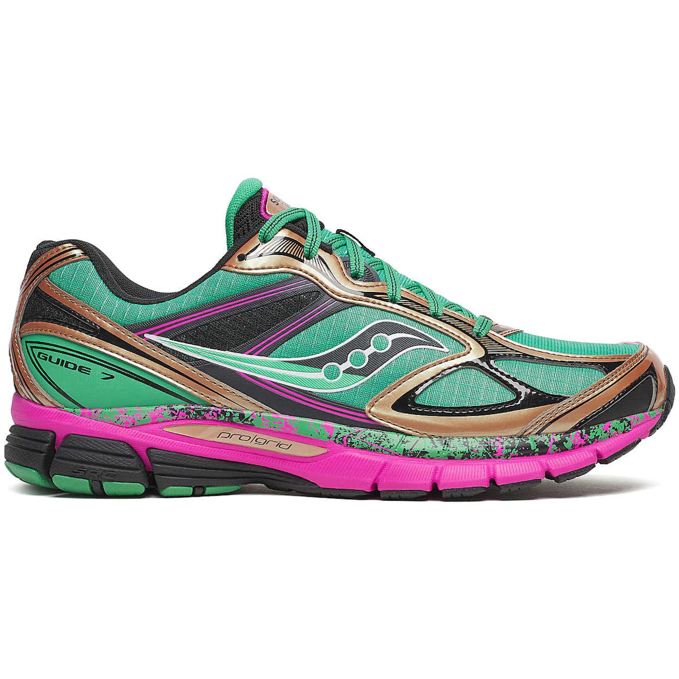 Saucony ProGrid Guide 7 Green Bronze 2 Saucony ProGrid Guide 7 Green Bronze 3