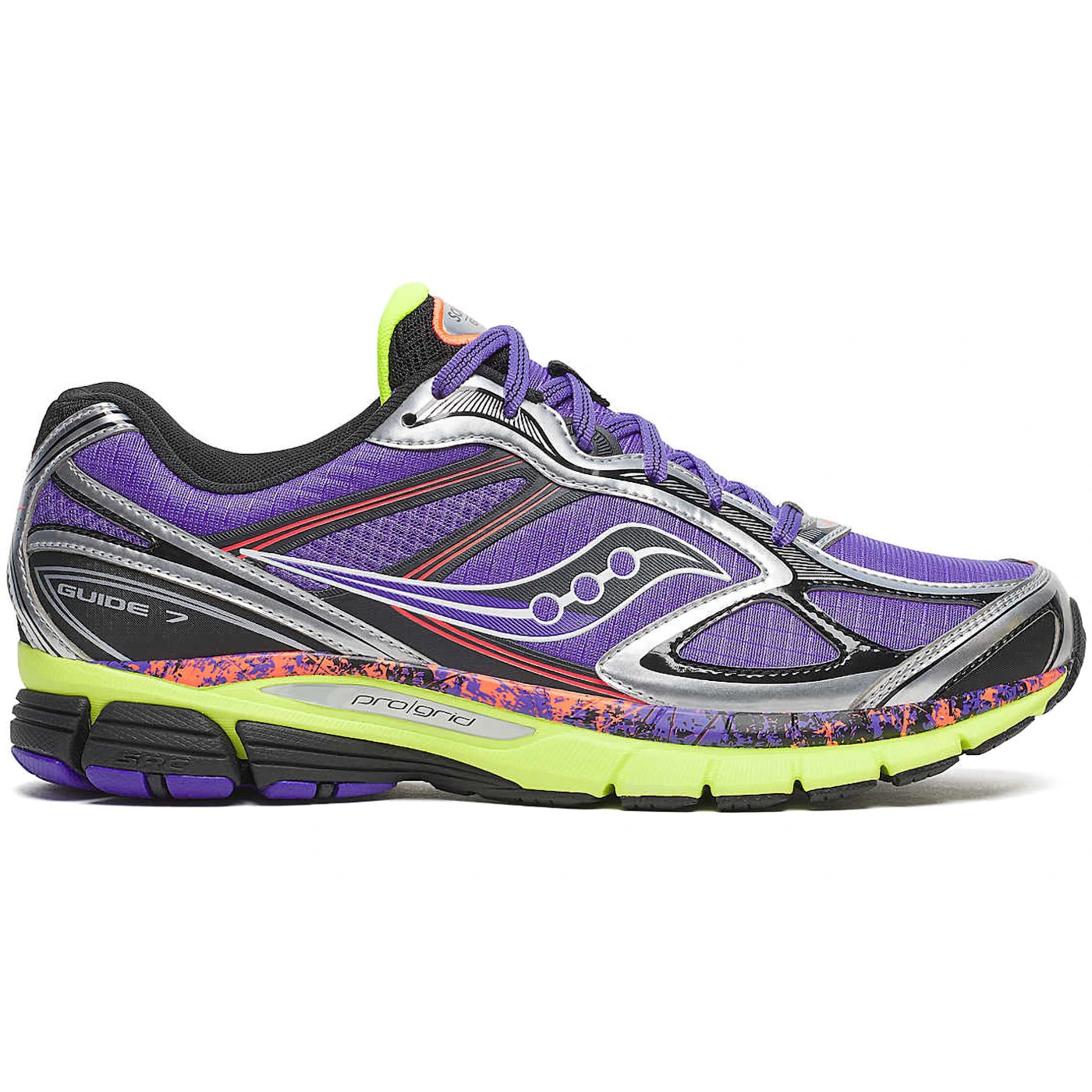 Saucony ProGrid Guide 7 Purple Citron 3