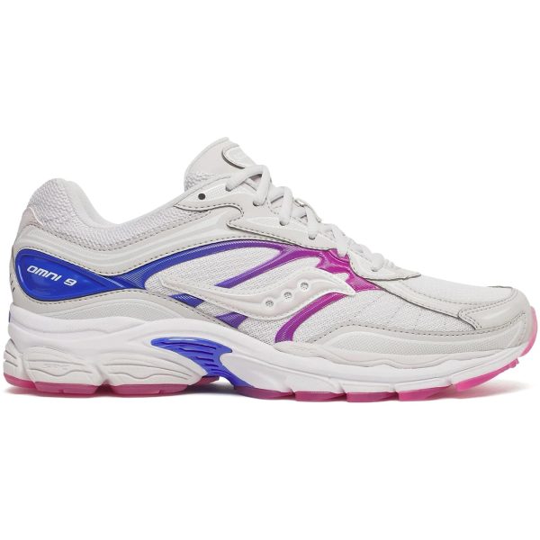 Saucony ProGrid Omni 9 Faded White Dusk
