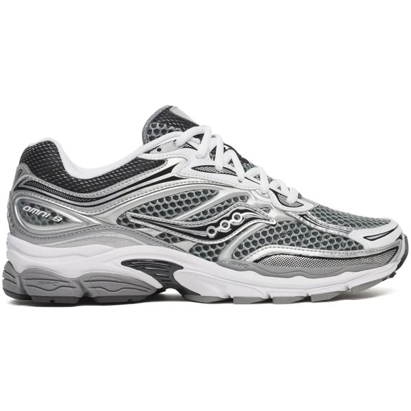 Saucony ProGrid Omni 9 Grey Silver Black