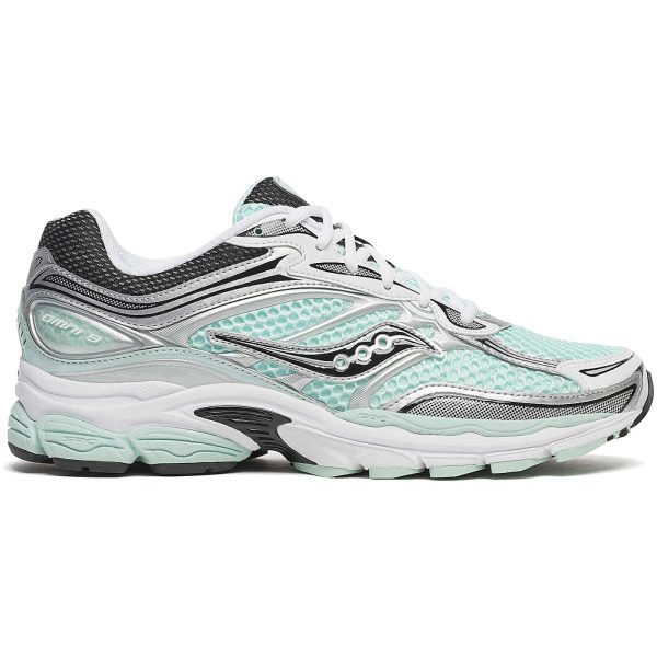 Saucony ProGrid Omni 9 Teal Metallic Silver