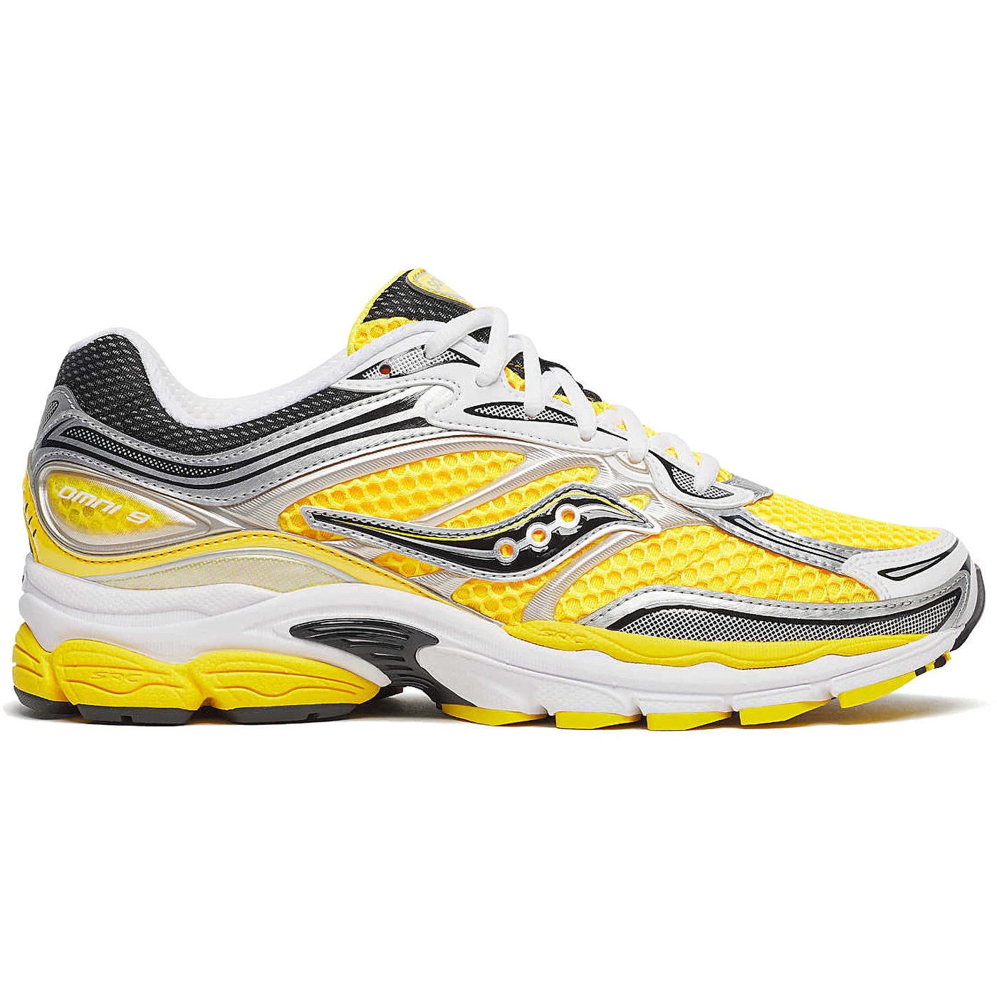 Saucony ProGrid Omni 9 ViZi Gold Metallic Silver 2