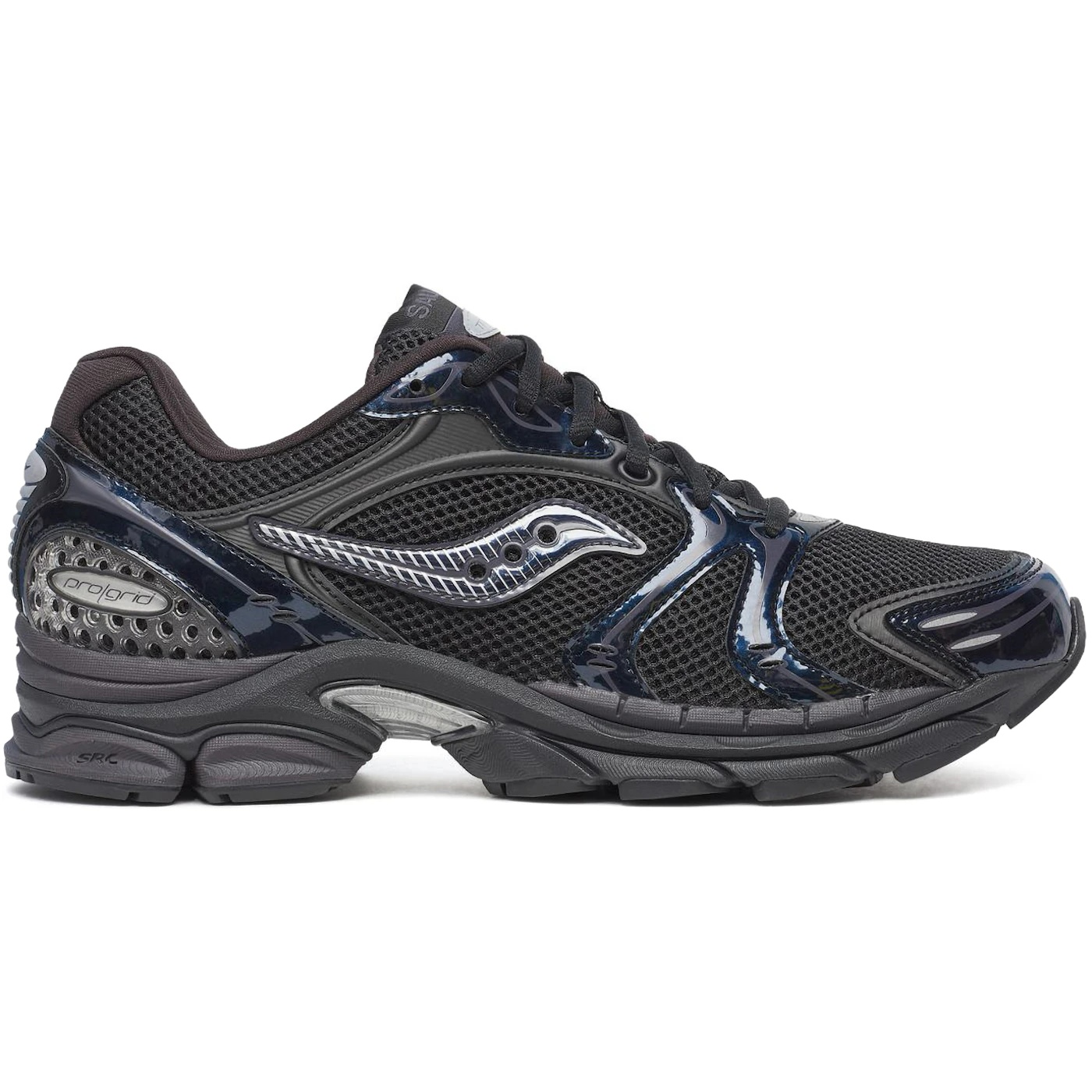 Saucony ProGrid Triumph 4 Chroma Black Navy Womens 3
