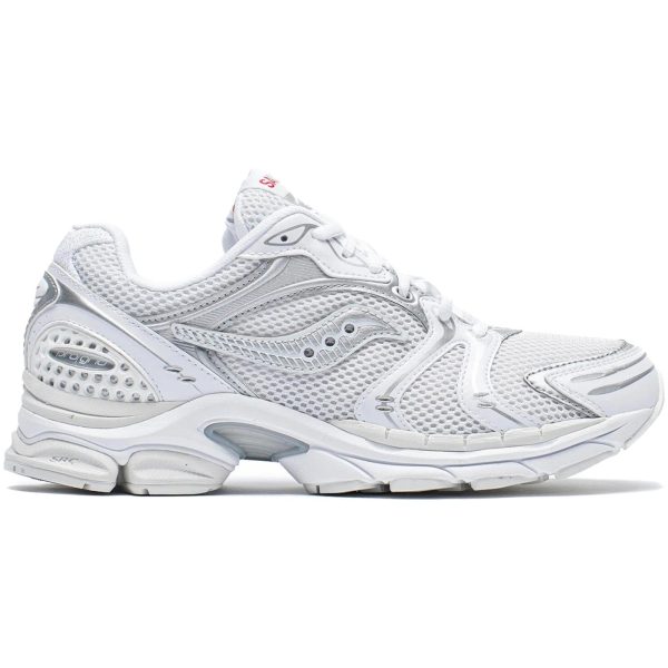 Saucony ProGrid Triumph 4 Heritage Pack White Silver