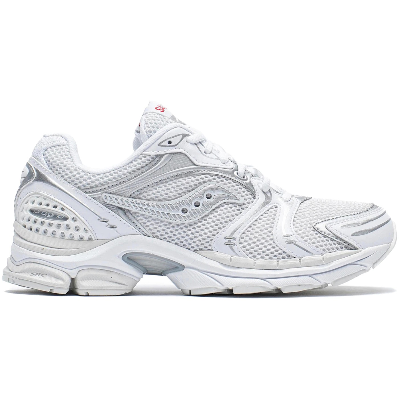 Saucony ProGrid Triumph 4 Heritage Pack White Silver 2 Saucony ProGrid Triumph 4 Heritage Pack White Silver 3
