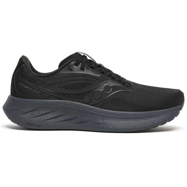 Saucony Ride 18 Black Shadow