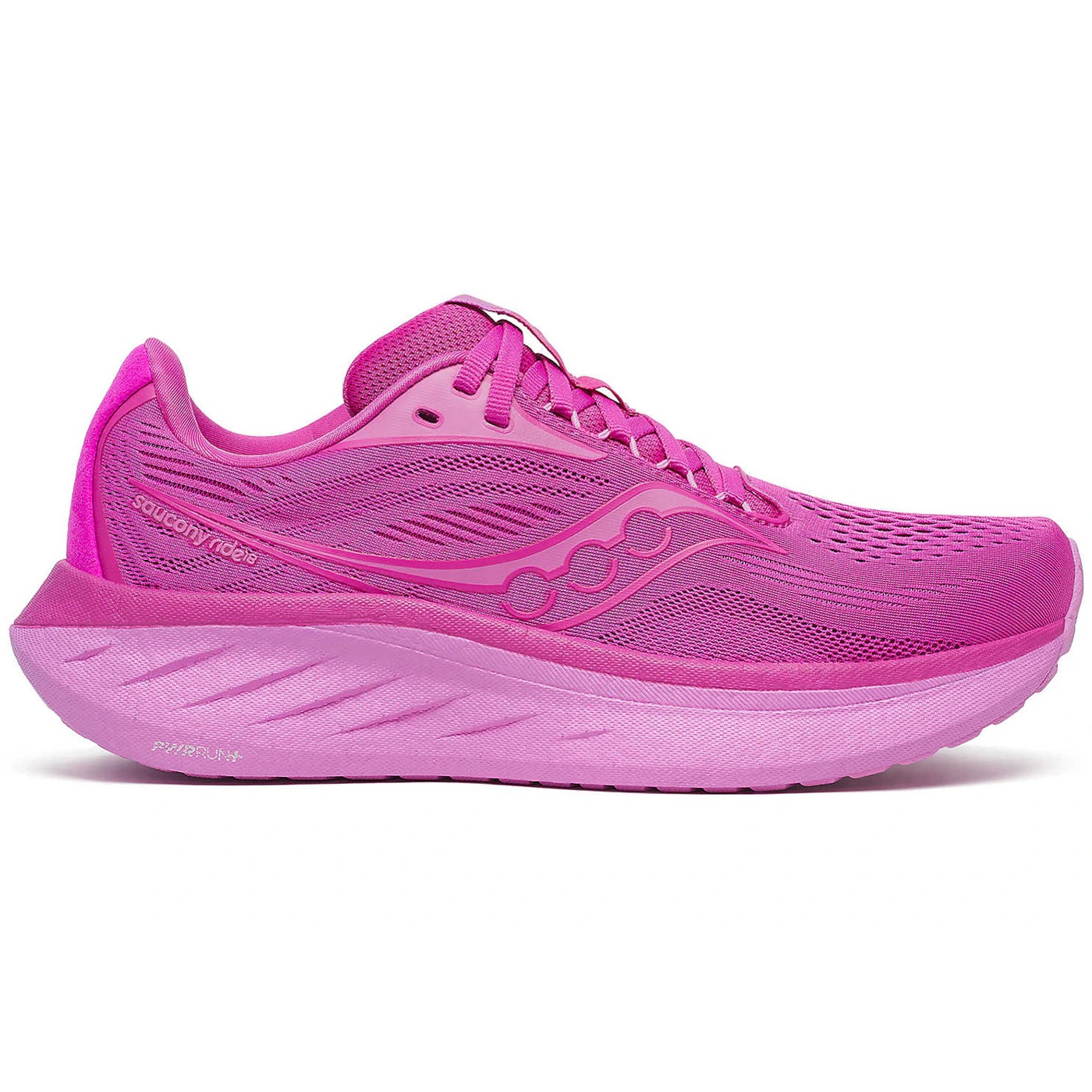 Saucony Ride 18 Fuchsia Tulip (Womens) 2 Saucony Ride 18 Fuchsia Tulip Womens 1