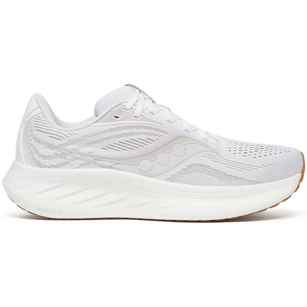 Saucony Ride 18 White Gum