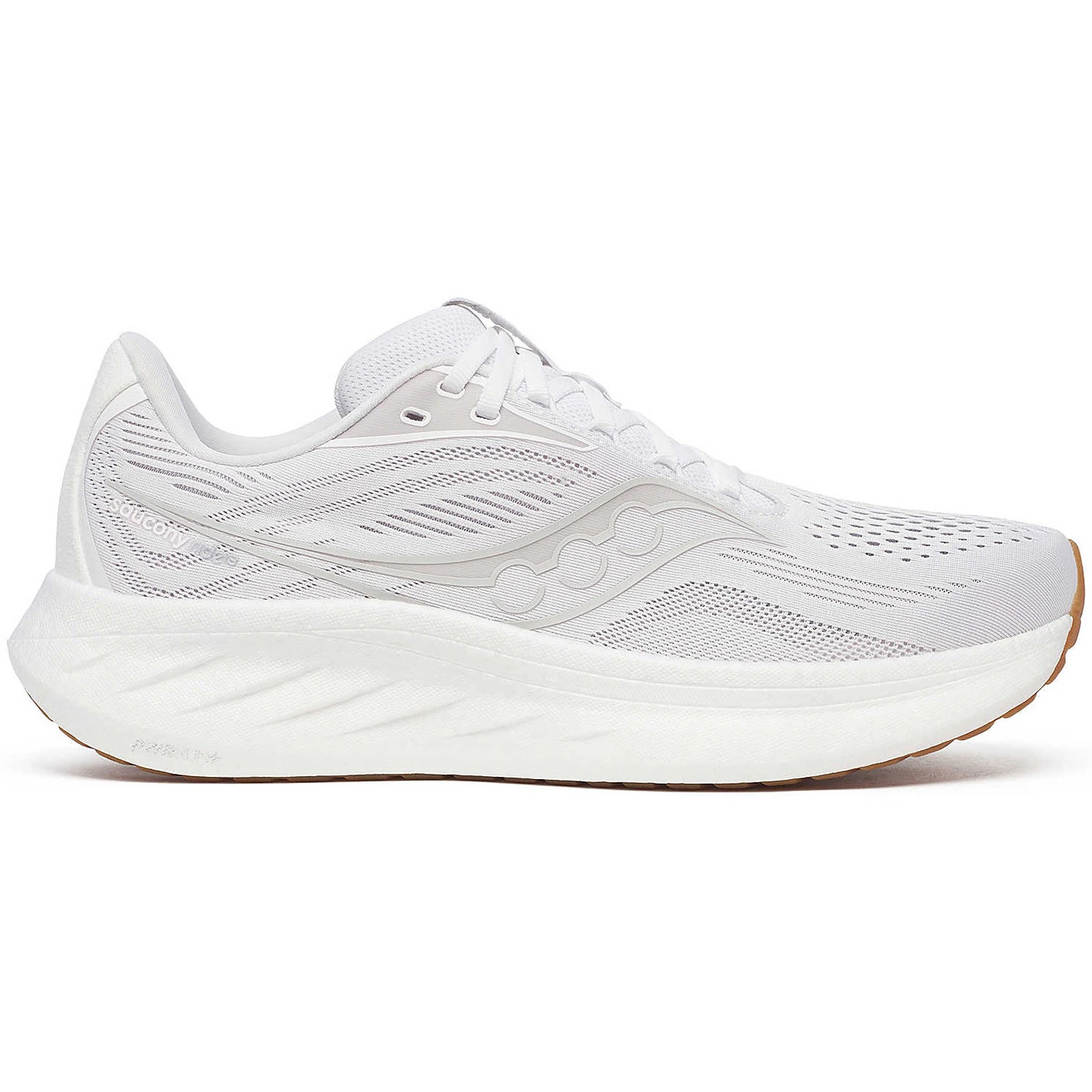 Saucony Ride 18 White Gum 2 Saucony Ride 18 White Gum 3