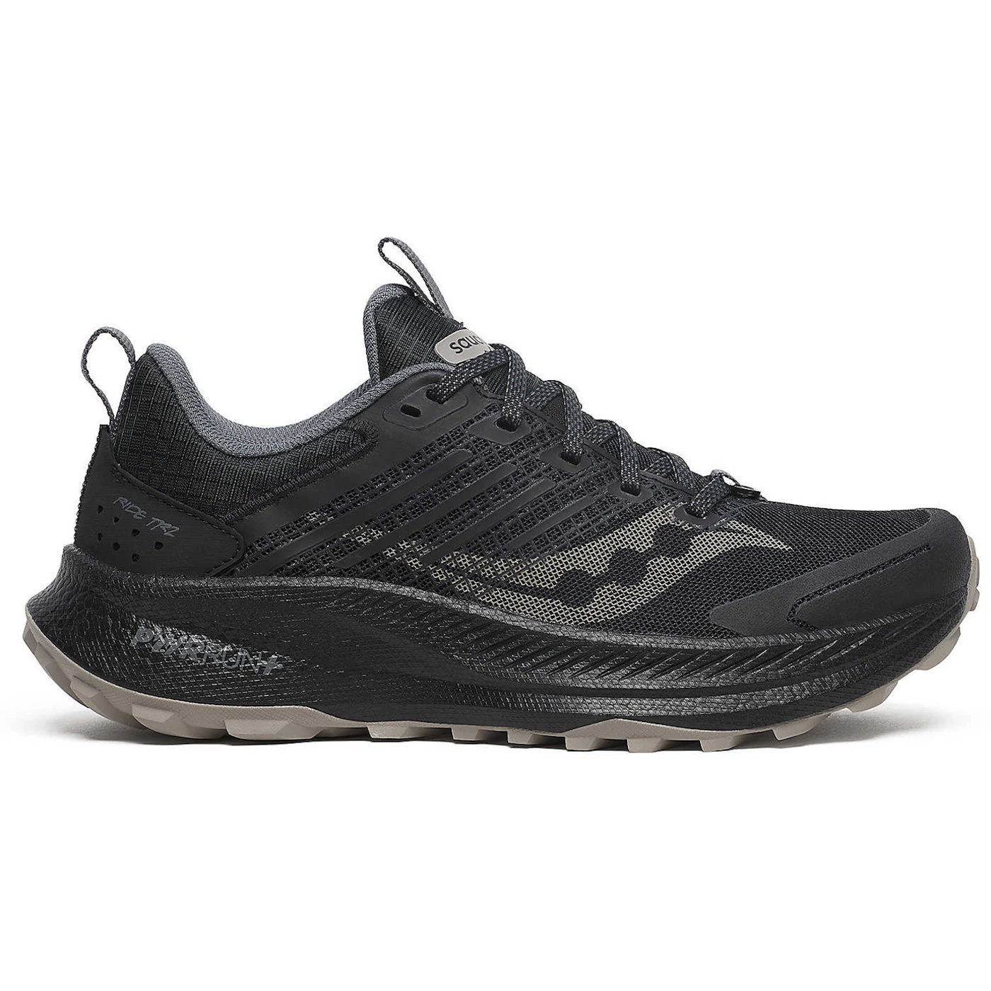 Saucony Ride TR2 Black Carbon (Womens) 1 Saucony Ride TR2 Black Carbon Womens 2