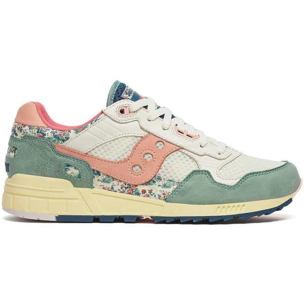 Saucony Shadow 5000 Floral Beige Blue