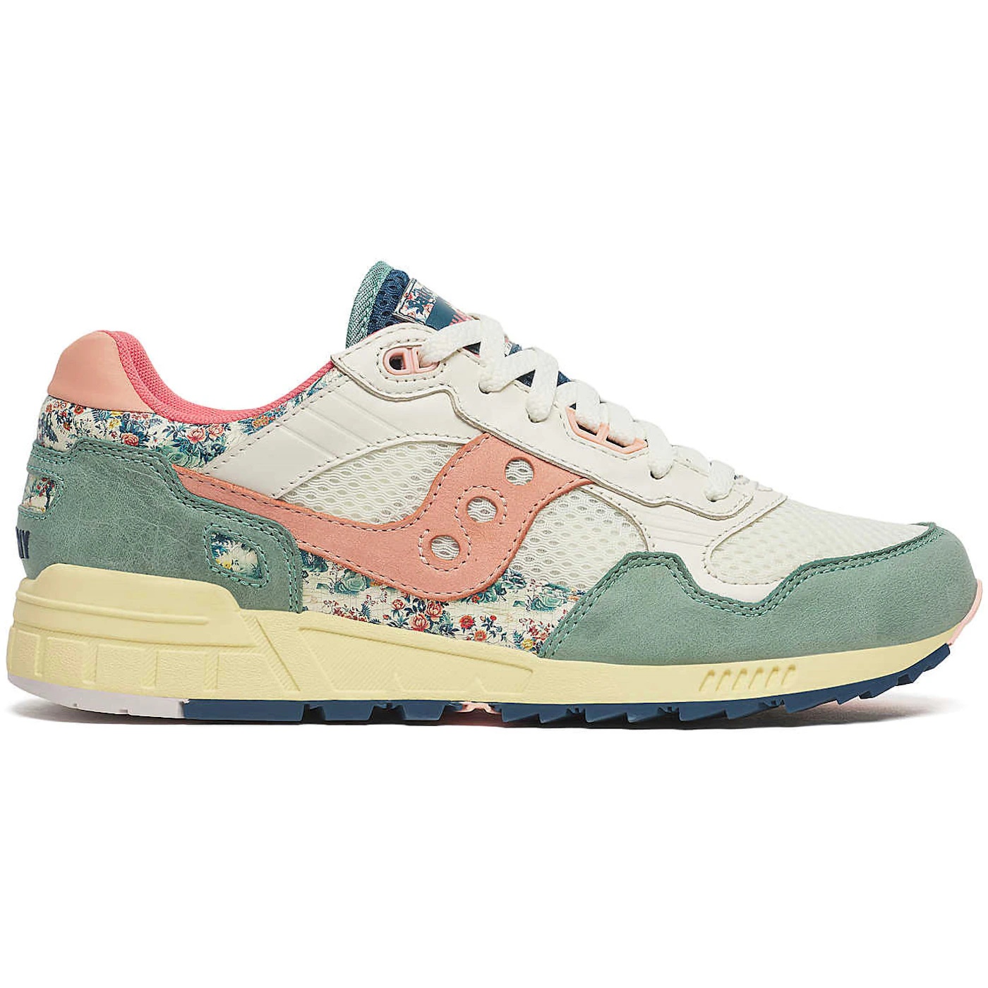 Saucony Shadow 5000 Floral Beige Blue 2 Saucony Shadow 5000 Floral Beige Blue 2