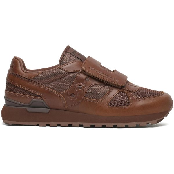 Saucony Shadow Double Velcro Engineered Garments Brown