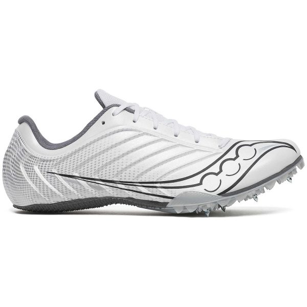 Saucony Spitfire 5 White Carbon