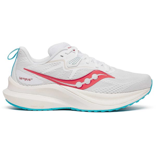 Saucony Tempus 2 White Cayenne (Womens)