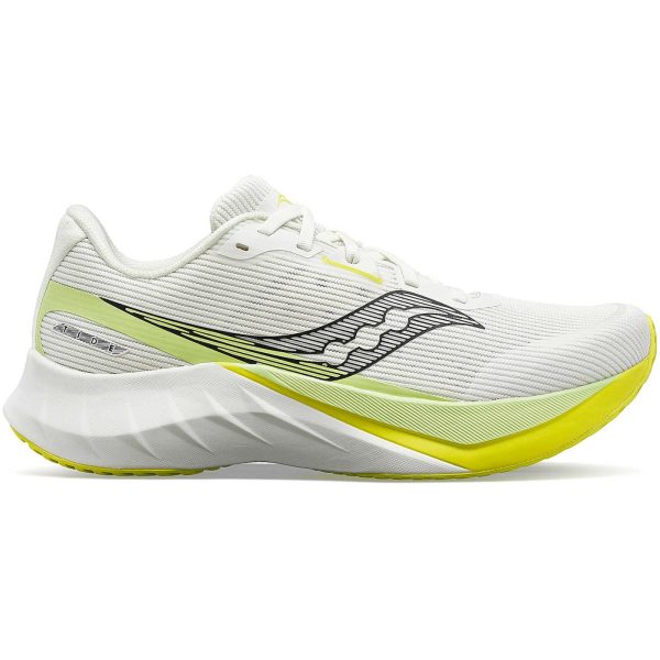Saucony Tide 2 White Citron