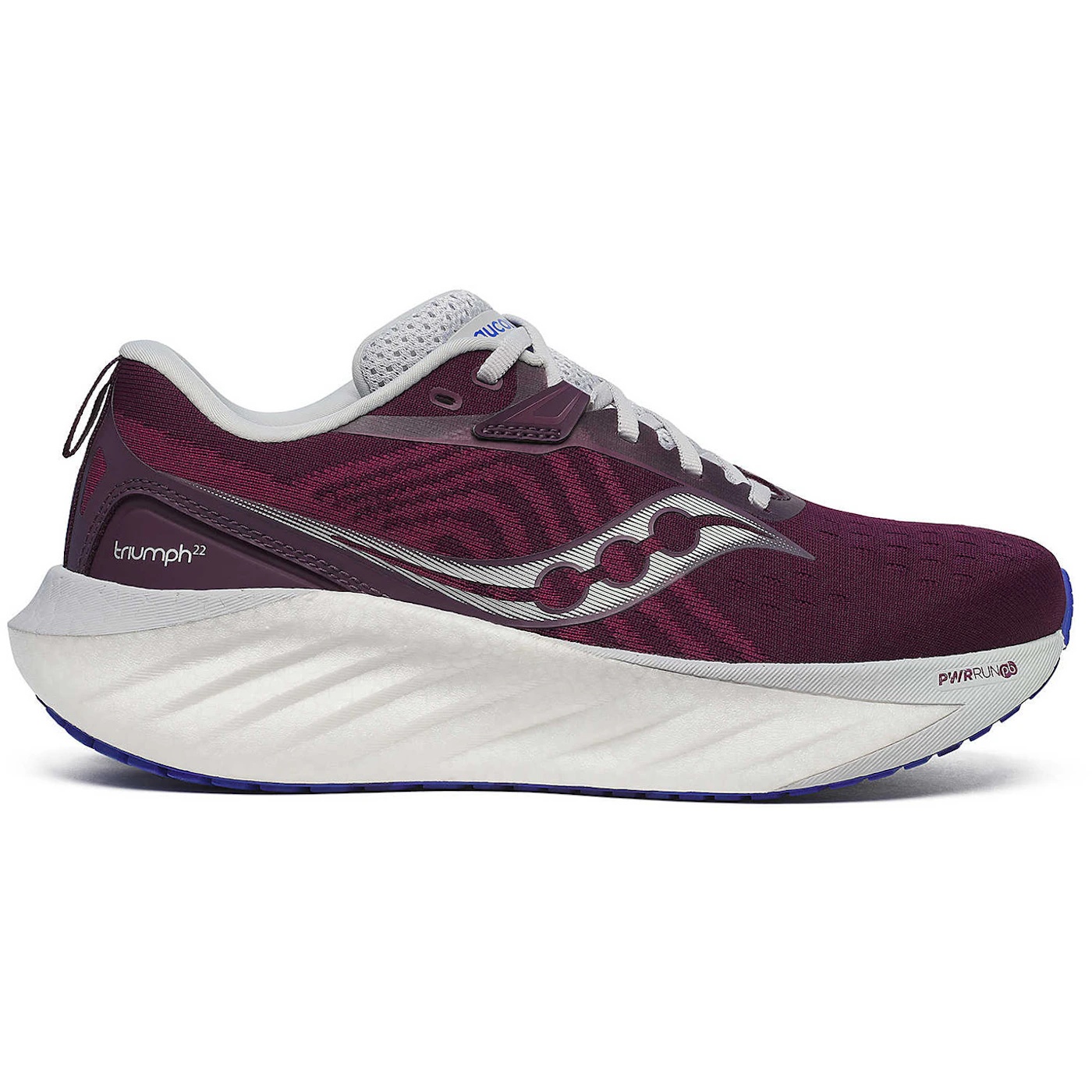 Saucony Triumph 22 Plum Royal (Womens) 1 Saucony Triumph 22 Plum Royal Womens 1