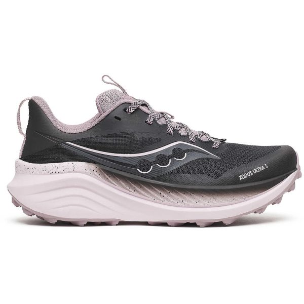 Saucony Xodus Ultra 3 Black Quail (Womens)