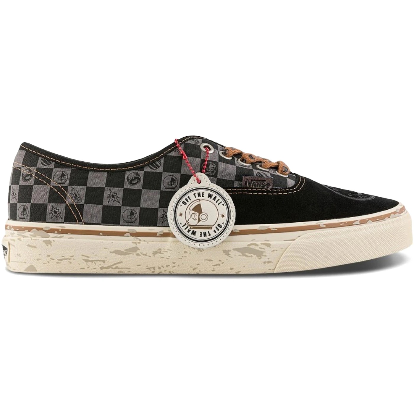 Vans Authentic Pop Mart Space Molly Black Brown 3 Vans Authentic Pop Mart Space Molly Black Brown