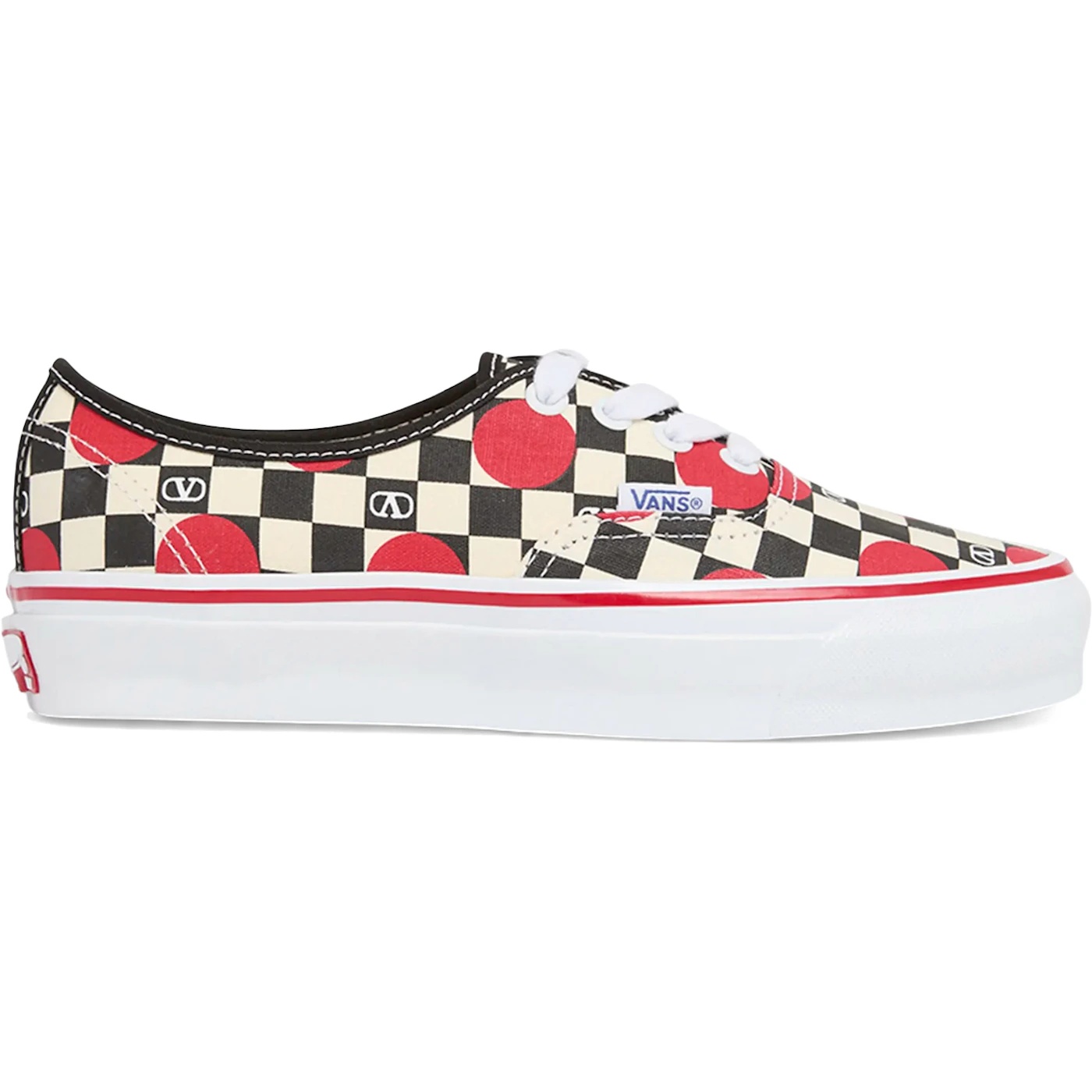 Vans Authentic Valentino Garavani Checkerboard Big Dots 2 Vans Authentic Valentino Garavani Checkerboard Big Dots 1