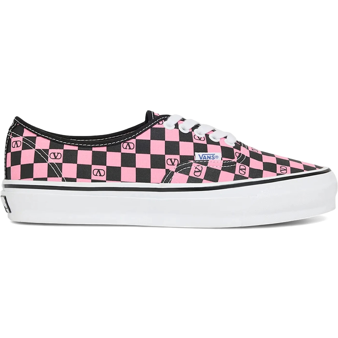 Vans Authentic Valentino Garavani Checkerboard Pink 1 Vans Authentic Valentino Garavani Checkerboard Pink 2