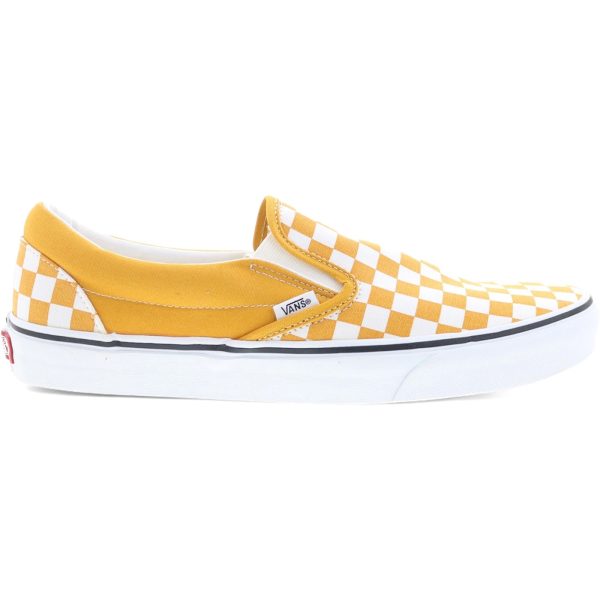 Vans Classic Slip-On Color Theory Checkerboard Yellow White