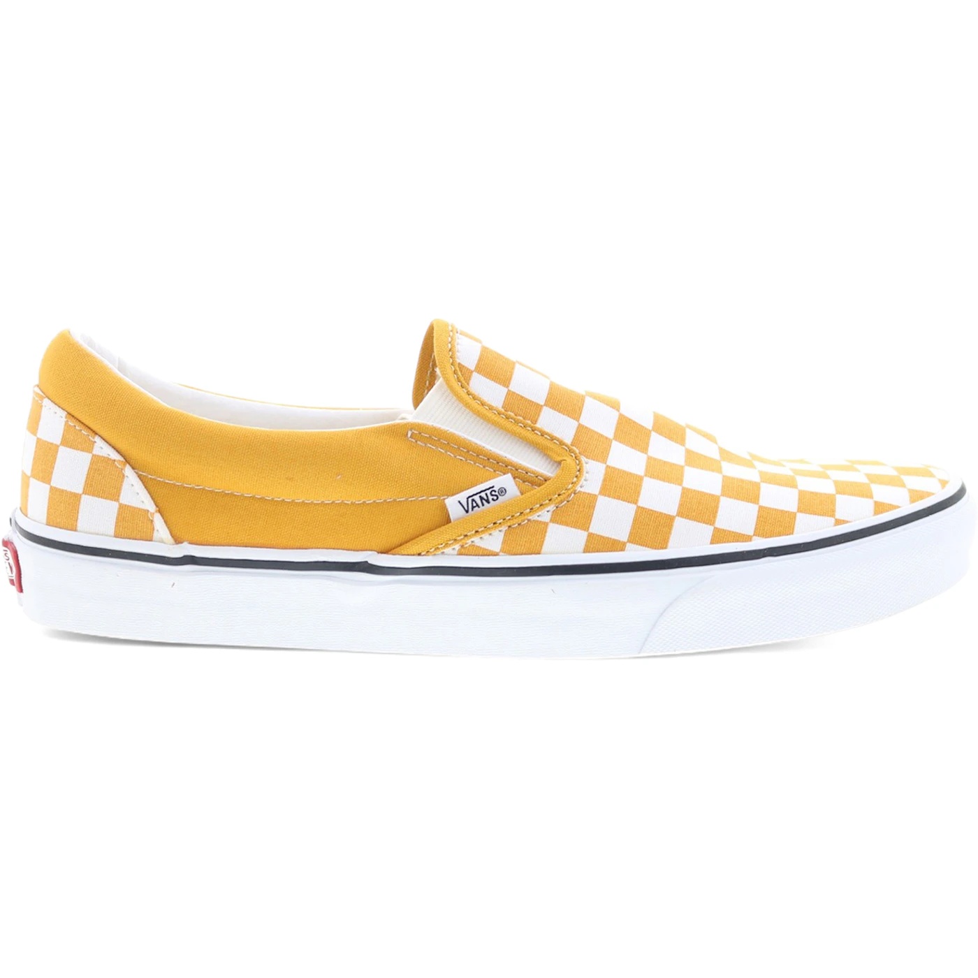 Vans Classic Slip-On Color Theory Checkerboard Yellow White 2 Vans Classic Slip On Color Theory Checkerboard Yellow White 2