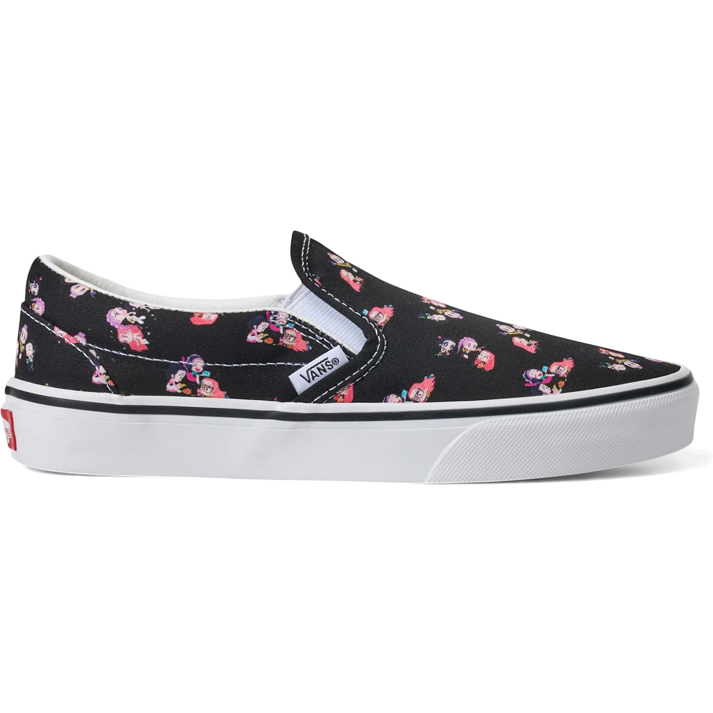Vans Classic Slip-On KPop Demon Hunters Black Multi-Color 1 Vans Classic Slip On KPop Demon Hunters Black Multi Color 3
