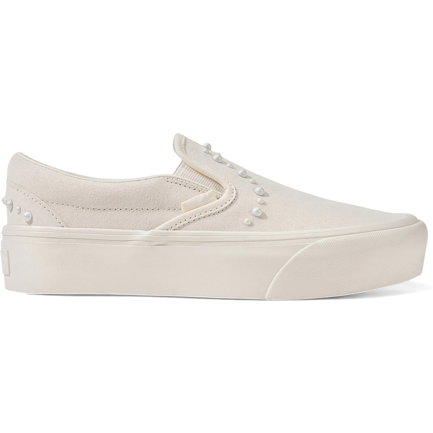 Vans Classic Slip-On Platform Pearl Pack Marshmallow White 2 Vans Classic Slip On Platform Pearl Pack Marshmallow White 3