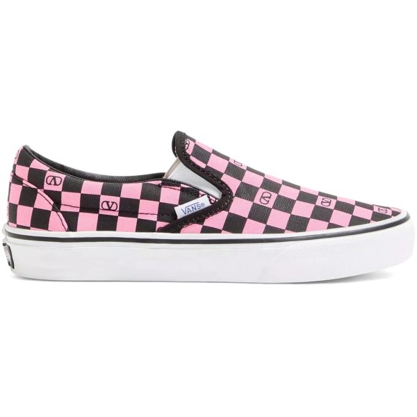 Vans Classic Slip-On Valentino Garavani Checkerboard Pink