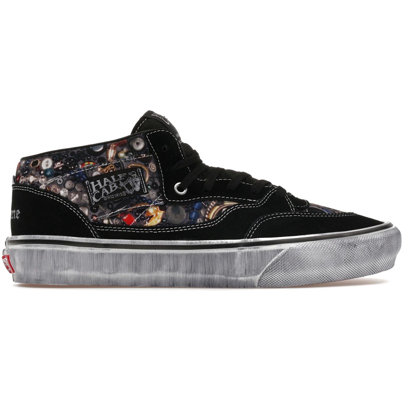Vans Half Cab Supreme x Mike Kelley Black 2 Vans Half Cab Supreme x Mike Kelley Black 1