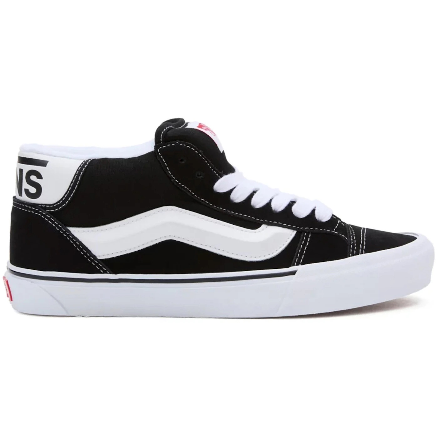 Vans Knu Mid Black True White 1 Vans Knu Mid Black True White 3