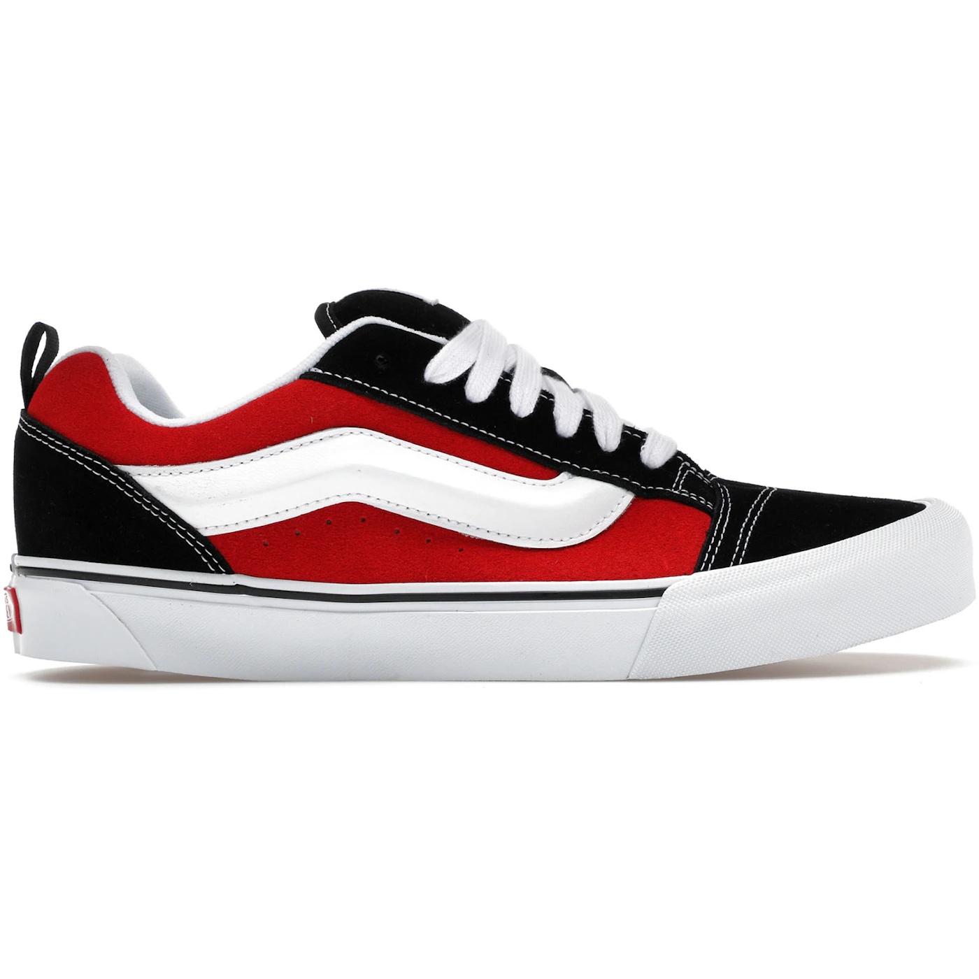 Vans Knu Skool Black Red 2 Vans Knu Skool Black Red 3